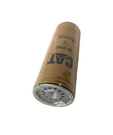 ชิ้นส่วนรถขุดเดิม 1R0762 ไส้กรองน้ำมันเชื้อเพลิงสำหรับ Caterpillar Excavator 3126B / C11 / 966H / D6R / 980H / เครื่องยนต์